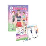 Top Model TOPModel Dress Me Up Sporty – Spor Temalı Giydirme ve Tasarım Defteri (Stickerlı Moda Kitabı)
