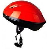 Top Rock Store Çocuk Kask Bisiklet Scooter Kaykay Paten Koruyucu Kask - Standart - Kırmızı