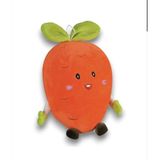 Top Rock Store Sevimli Neşeli Havuç Peluş Oyuncak Hediyelik Uyku Arkadaşı 30 cm - Standart