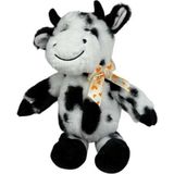 Top Rock Store Sevimli Peluş Inek Hediyelik Uyku Arkadaşı 40 cm - Standart - Siyah
