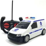 Top Rock Store Uzaktan Kumandalı Polis Arabası - Renkli