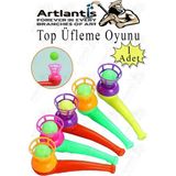 Top Üfleme Oyunu 1 Adet Saksafon Üfleme Nefes Oyuncağı Üfleme Düdüğü Oyuncak Karne Sınıf Çocuk Hediye - Çok Renkli - Standart