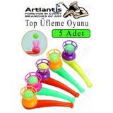 Top Üfleme Oyunu 5 Adet Saksafon Üfleme Nefes Oyuncağı Üfleme Düdüğü Oyuncak Karne Sınıf Çocuk Hediye