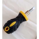 Topaç Tornavida 2-In-1 Değişebilir Düz-Yıldız Tornavida 6X38 mm - Yıldız Tornavida