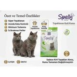 Topaklanan Bentonit Kedi Kumu 5 Lt Spelly