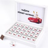 Topal Kadir İsme Özel Sargılı Madlen Sünnet Çikolatası 72 Madlen Çikolata