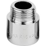 Topalak Ticaret 1/2 Krom Uzatma 1/2 Musluk Uzatma - 2 CM 1/2 KROM UZATMA