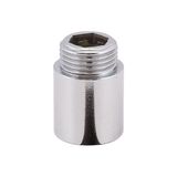 Topalak Ticaret 1/2 Krom Uzatma 1/2 Musluk Uzatma - 3 CM 1/2 KROM UZATMA