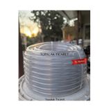 TOPALAKTİCARET 15 Metre1/2" Şeffaf Yumuşak Su Hortumu 12 Mm Çapında Klima Tahliye Hortumu Serum Hortum Slikon Hortum