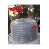 TOPALAKTİCARET 25 Metre1/2" Şeffaf Yumuşak Su Hortumu 12 Mm Çapında Klima Tahliye Hortumu Serum Hortum Slikon Hortum