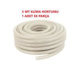 TOPALAKTİCARET Klima Su Tahliye Drenaj Hortumu 5/8- 5 Metre Ek Birleştirme Parça