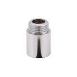 TOPALAKTİCARET Krom Uzatma 4 Cm 1/2 Musluk Uzatma 1/2