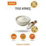 TOPALAKTİCARET Saf Toz Kireç 100 gr - Kabak Tatlısı Kıtır Çıtır Turşu Ve Patlıcan Reçeli İçin Sönmüş