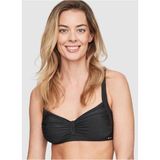 Toparlayıcı bikini üstü geniş beden aralığı DB200805BU - 44 - Siyah