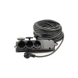 Topart 01560 30 Metre Grup Prizli Uzatma 3x2,5 Kablo - 1 Adet