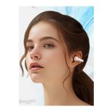 Topg Vox Q4 Ear Clip Beyaz Kulak Içi Bluetooth Küpe Kulaklık