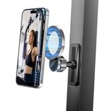 TOPGO Magsafe için Spor Salonu Manyetik Telefon Tutacağı [360 Ayarlanabilir ve Eller Serbest Video Çekin] Çift Mıknatıslı Telefon Bağlantısı iPhone 16 Pro Max ve Mag-Safe Kılıf ile Uyumlu - Fitness