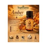 Topimania Yün Kurutma Topları Amber Romantik -10 Ml-1 Adet-çamaşır Yün Kurutma Topu Kokusu-esansiyel Uçucu Yağ-oda Kokusu