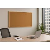 Toplantı Odası, Sınıf ve Çalışma Alanları İçin Mantar Pano (90x120 cm) Büyük Boy Mantar Pano (90x120) | Ahşap Çerçeve