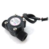 Toplionace DC 5 – 18 V su akış sensörü, Hall Water Control sıvı akış ölçer, akış ölçer, 1 – 30 l/dk 2,0 Mpa sensör şalteri, YF-S201 (siyah)