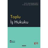 Toplu İş Hukuku Prof. Dr. A. Nizamettin Aktay,Dr. Öğr. Üyesi Olgu Özdemir Ertürk 4. Baskı, Eylül 2024