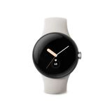 Toplu Paketlemede WiFi, GPS, BT ve Nabız Monitörü Özellikli Google Pixel Watch 41 mm Akıllı Saat (Gümüş Tebeşir)