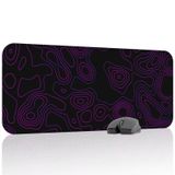 Topografi Oyuncu Gaming Mouse Pad Topography Kauçuk Kaymaz Taban Mousepad (V4, 70x30 XL)