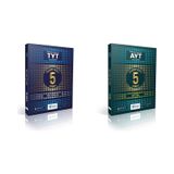Toprak 2025 Tyt + Ayt Sayısal 5 Genel Deneme Seti 2 Kitap