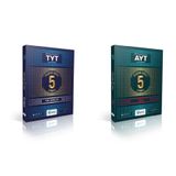 Toprak 2025 Tyt + Ayt Sözel 5 Genel Deneme Seti 2 Kitap