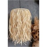 Toprak Design Lacivert Bohem Sarkıt Avize , Rafya Avize, Aydınlatma, Hasır Avize Hasır 1 30 x 60 E27 Halat