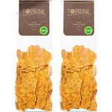 Toprak Doğal Acılı Tarhana Cips 2'li Set 160 gr - Maraş Tarhana Cipsi Acılı