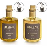 Toprak Doğal Elma Sirkesi - Zeytinyağı Seti - 325 ml
