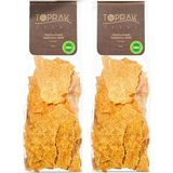 Toprak Doğal Fırınlanmış Tarhana Cips 2'li Set 160 gr Yoğurtlu Kekik İçeren Sağlıklı Atıştırmalık