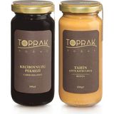 Toprak Doğal Keçiboynuzu Pekmezi, Tahin Set - 300 gr