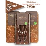 Toprak Doğal Pestil & Köme Ekonomik Set 2 Cevizli Pestil - Cevizli Köme - Fındıklı Pestil - 780 gr