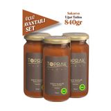 Toprak Doğal Uğut Tatlısı , Nevruz Tatlısı Ekonomik 3'lü Set, Şekersiz Buğday Çimi Marmelatı, Uğut Tatlı, Semeni