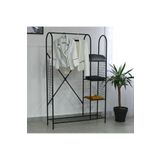 TOPRAK E-TİCARET Elit 5 Metal Ayakkabılık Ve Elbise Askılığı Metal Portmanto 5 Raflı Konfeksiyon Askısı
