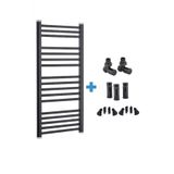 Toprak Havlupan 40/100Cm 14 Borulu Siyah Havlupan +2 Adet Vana +2 Boru Gizleme Aparati + Montaj Seti 40 X 100
