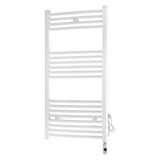 Toprak Havlupan 40/70 Cm 10 Borulu Beyaz Renk 400 Watt On/off Butonlu Elektirikli Havlupan Radyatör Banyo Havlu Peteği