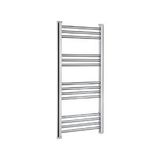 Toprak Havlupan 50/100 Cm 14 Borulu Krom Kaplama Havlupan Radyatör Gümüş