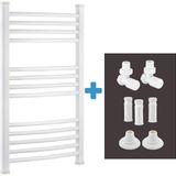 Toprak Havlupan 50/100 Cm14 Borulu Beyaz Havlupan +2 Adet Vana+2 Boru Gizleme Aparata + Montaj Seti - 50X100