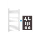 Toprak Havlupan 50/100Cm 14 Borulu Beyaz Havlupan +2 Adet Vana +2 Boru Gizleme Aparati + Montaj Seti 50 X 100