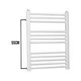Toprak Havlupan 50/70 Cm 10 Borulu Yandan Girişli Havlupan Aks55 Banyo Peteği Beyaz