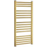 Toprak Havlupan 50/70CM 10 Borulu Gold Renk Havlupan Radyatör Banyo Isıtıcı 5 Yıl Garantili - 50 x 70 cm