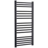 Toprak Havlupan 60/100CM Düz Siyah Renk Havlupan Radyatör 5yıl Garantili