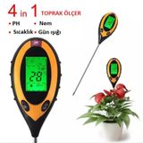 Toprak Ph Ölçer Toprak Nem. Toprak Isı .Toprak Işık Ölçer Ph Metr