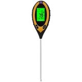 Toprak Ph Test Cihaz 4'ü 1 Arada Ph Işık Nem ve Sıcaklık Ölçer - Çok Renkli