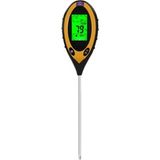 Toprak Ph Test Cihazı 4'ü 1 Arada Ph Işık Nem ve Sıcaklık Ölçer Pil Hediyeli
