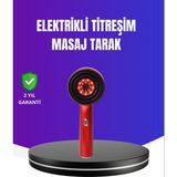 Toprak Plus Kırmızı Işık Terapi Özellikli Saç Derisi Masaj Tarak Anti Dökülme - TOPRAK9355-8255