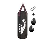 Toprak Sport Boks Torbası 60 cm Siyah 9-13 Yaş Çocuk Için